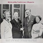 Photograph of Provost H A Nicholson, Mrs Nicholson, R. O. MacKenna, Mrs MacKenna