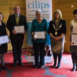 Honorary Members with CILIPS President Audrey Sutton