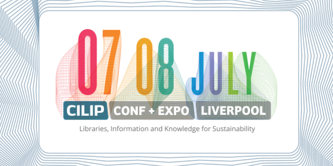 The CILIP 2022 Conf + Expo banner
