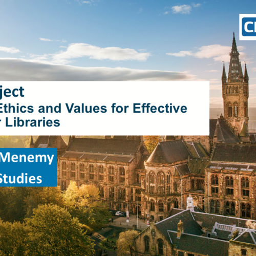 REVEAL Project: Reinforcing Ethics and Values for Effective Advocacy for Libraries. Dr David McMenemy, University of Glasgow.