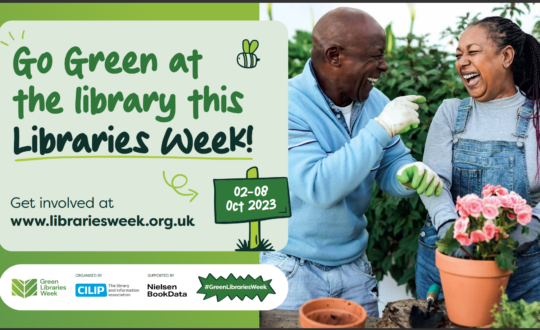 Go Green at the library this Libraries Week! 2-8th October 2023.